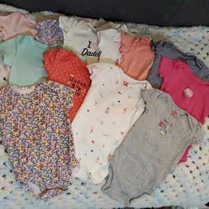 Carter's Colorful Kids One Pieces Bodysuits